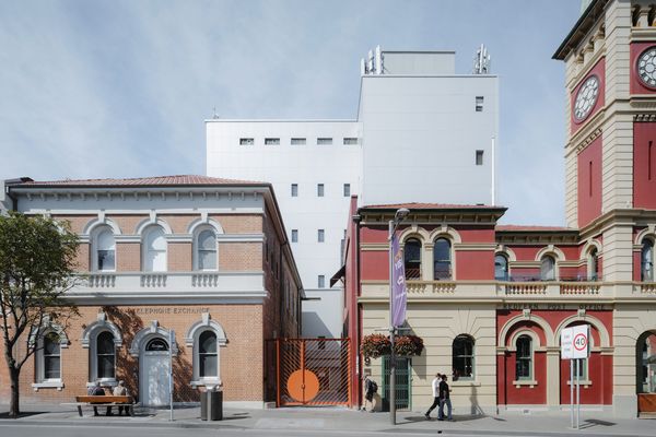 Adding to and upgrading the former Redfern Post Office, the design manages to simultaneously recognise and challenge the colonial form.