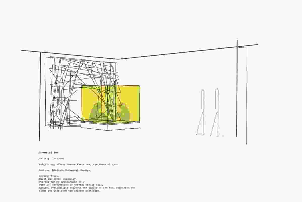 Built Environment: Gallery (Tea House Design) by Ebony Mattschoss of UniSA.