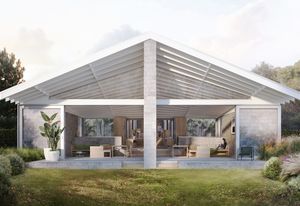Trias对Half A House的设计态度一直延续到工作室的建筑工作中。