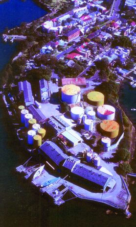 Ballast Point before it was transformed into a public park.