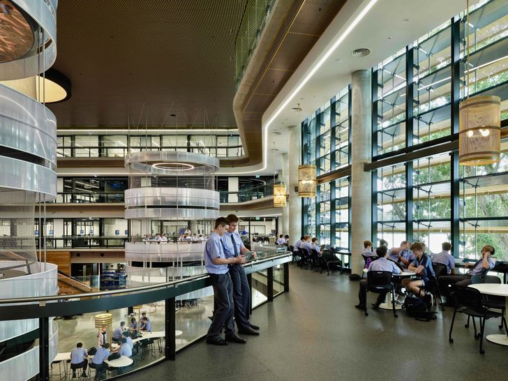 Brisbane Grammar School STEAM Precinct by Wilson Architects.