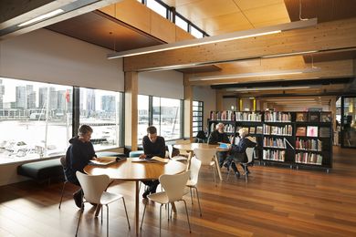Docklands Library, Melbourne. 