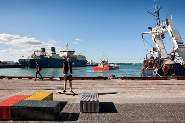 North Wharf Promenade, Silo Park and Jellicoe Street by Taylor Cullity Lethlean with Wraight + Associates.