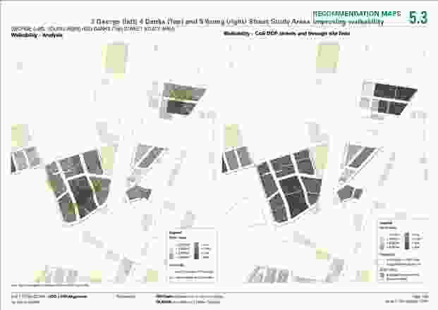 Height of building and FSR alignment study by Hill Thalis Architecture and Urban Projects, Olsson Architecture Urban Projects, and City of Sydney Strategic Planning