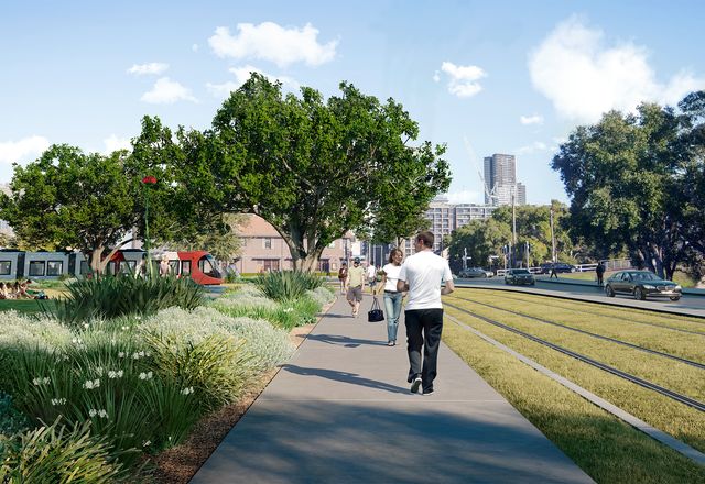 Green Track for Parramatta Light Rail by Transport for NSW