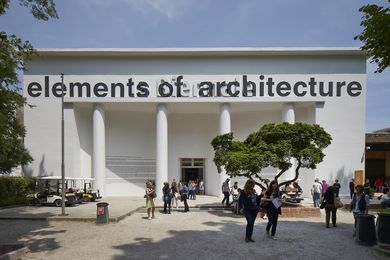 Elements of Architecture at the Central Pavilion, curated by Rem Koolhaas. 