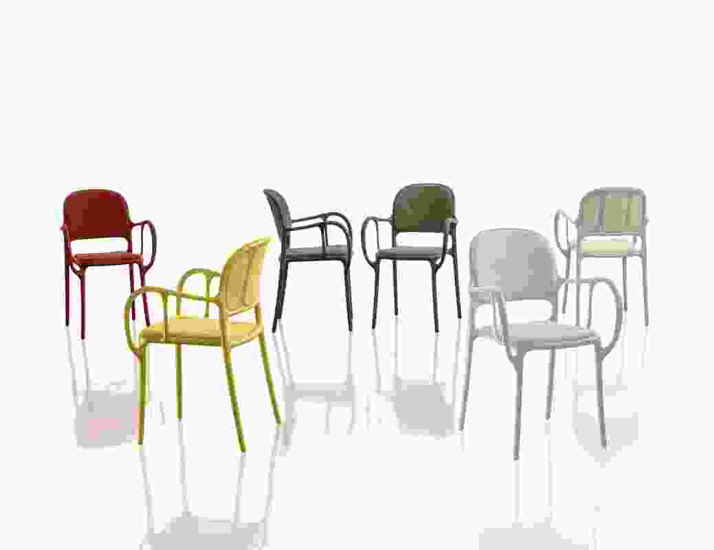 Mila chair designed by Jaime Hayon, part of Magis' 2016 collection. 