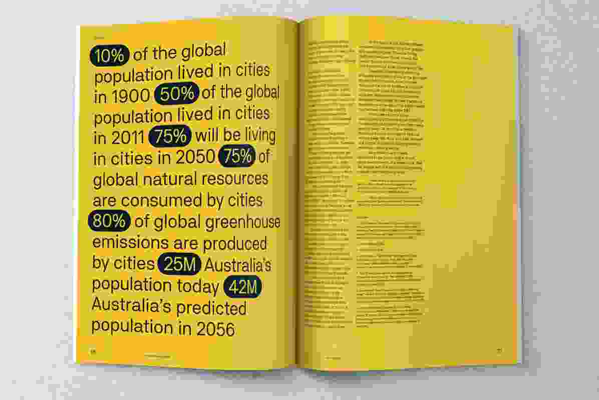 Spread from Architecture Australia September/October 2019.