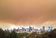 Bushfire haze over Sydney.