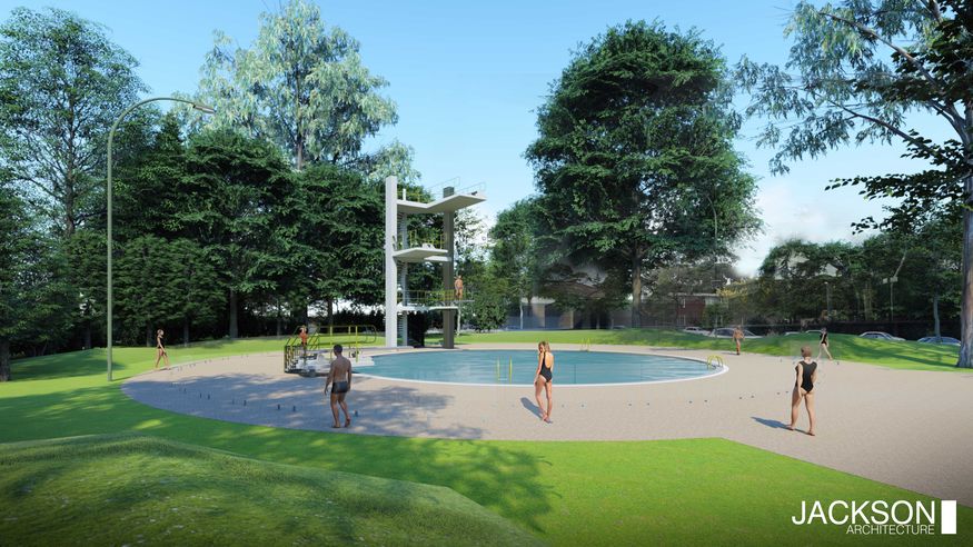 Jackson Architecture to design restoration of heritage-listed brutalist diving pool | ArchitectureAU