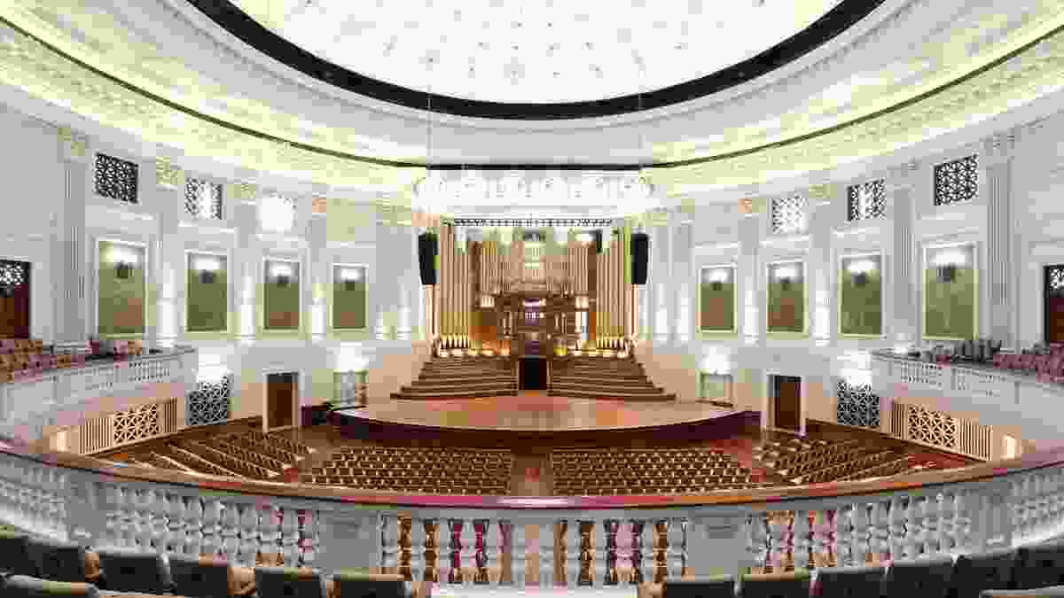 Brisbane City Hall Restoration Project by Tanner Kibble Denton Architects and GHD Architects in Association (TannerGHD).