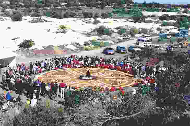 Noongar elder Marie Thorne conducted a healing ceremony at the park in 2000, prior to construction works commencing.