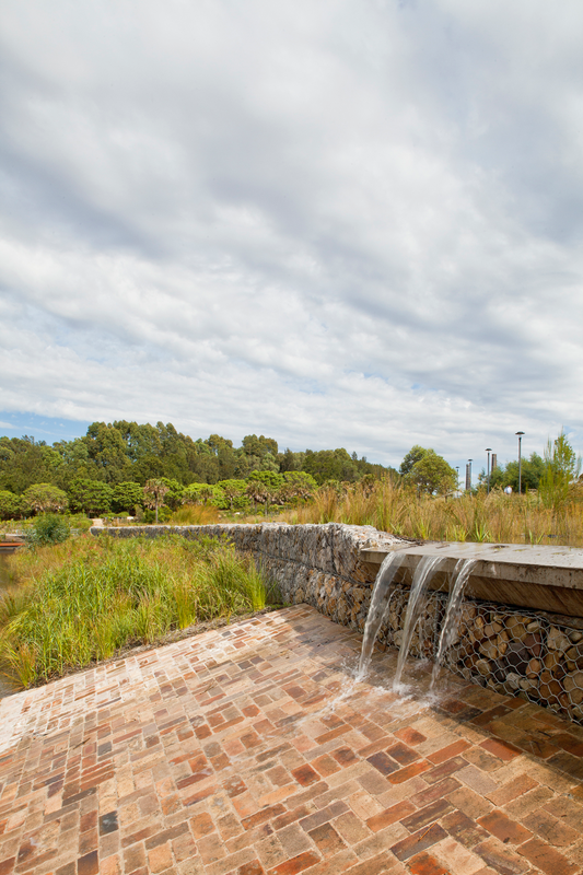 Sydney Park Water Re-use Project by Turf Design Studio and Environmental Partnership.