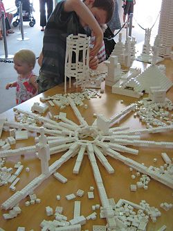 The interactive public installation at the State Art Gallery of Western Australia. At every stage, there was a concerted effort to explore alternatives to traditional towers.