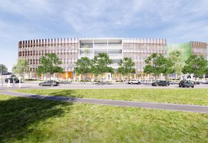 Bendigo Govhub by Lyons Architects.