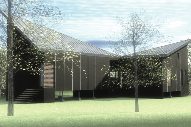 The proposal by Fiona Winzar Architects.