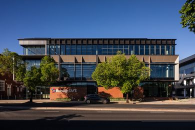 Bendigo TAFE’s redeveloped city campus by Architectus with Six Degrees Architects and SBLA Studio.