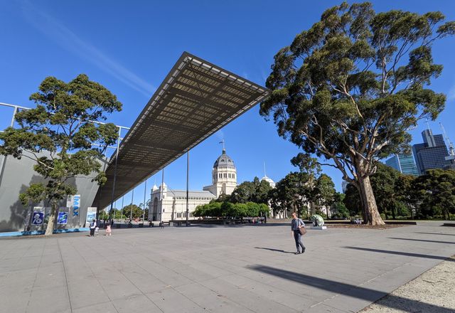 Exhibition Reserve in Carlton encompasses the grounds surrounding the Melbourne Museum and the World Heritage-listed Royal Exhibition Building.
