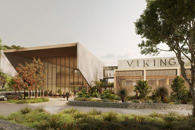 Proposal for a major club venue in Jerrabomberra by Benson McCormack Architecture.