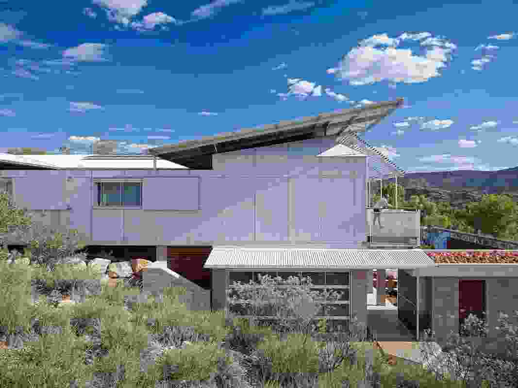 Desert House by Dunn & Hillam Architects.