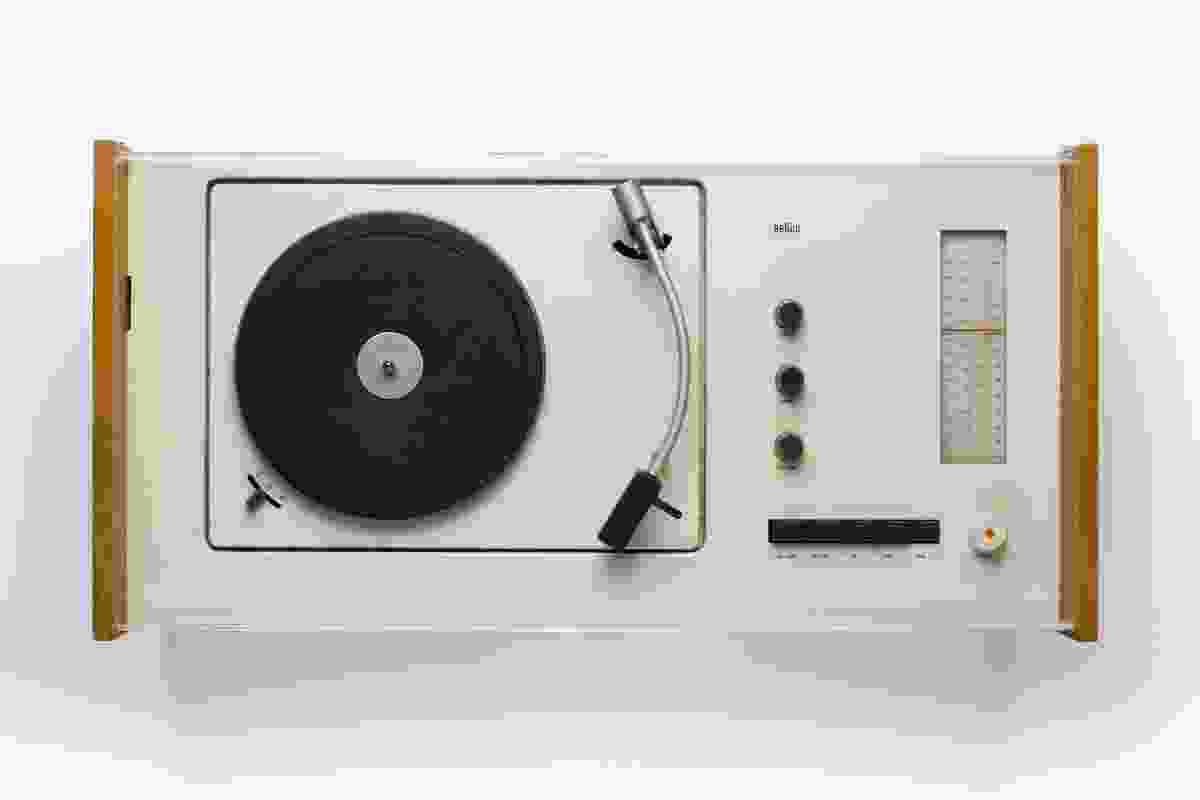 V Phonosuper Radiogram (1963), designed by Hans Guggelot and Dieter Rams. Made by Braun AG, Germany. 