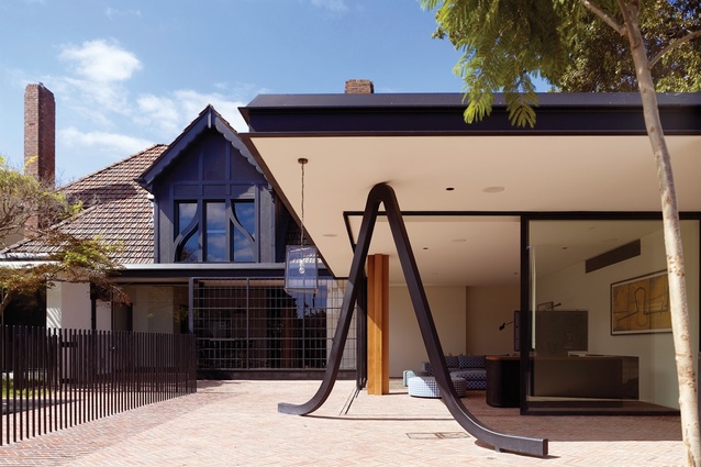 House Alteration and Addition over 200m² – Stockbroker Tudor House by Kennedy Nolan Architects.