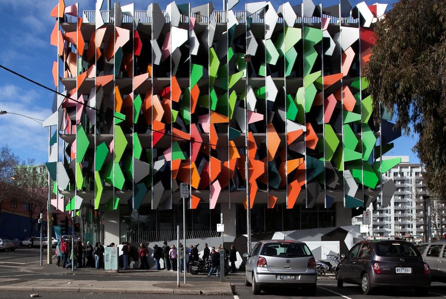 The Pixel building in Melbourne by Studio 505.