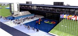 GroupGSA’s winning design for the Beijing Olympic Shooting Range.