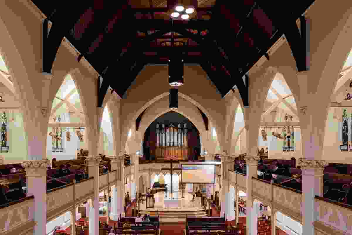 Wesley Church interior