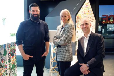 Artichoke Night School speakers (l–r) George Livissianis, Alison Kubler and Stefano Scalzo.