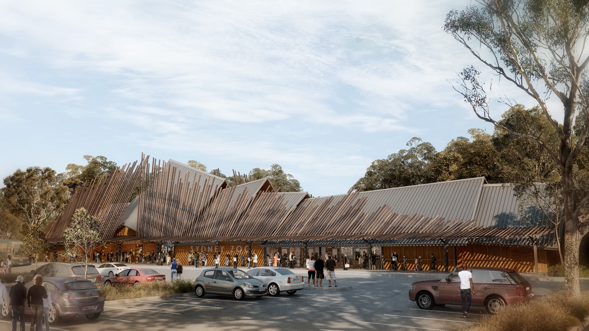The proposed Sydney Zoo is masterplanned by Aspect Studios with buildings by Misho+Associates.