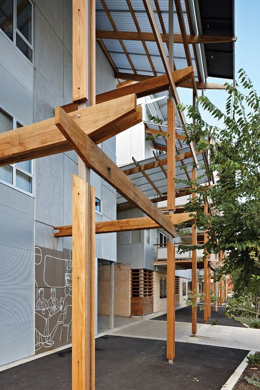 Whitmore Square affordable ecohousing by Troppo Architects