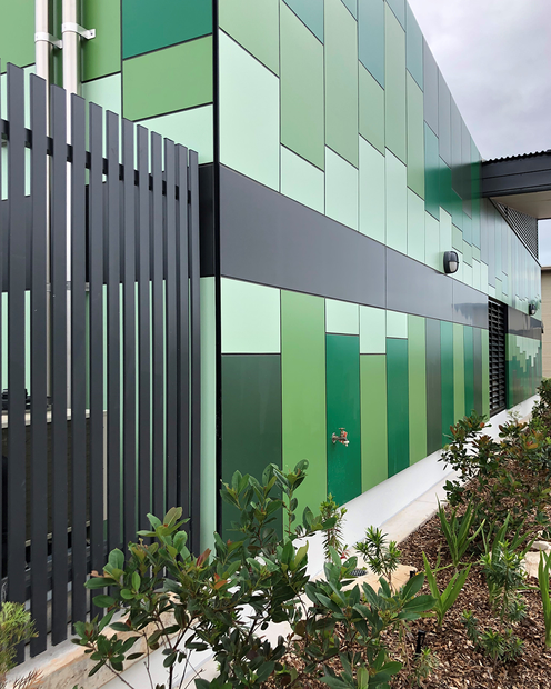 Solid Side Cladding MondoClad solid aluminium cladding from HVG Facades | ArchitectureAu