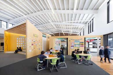 Junior Learning Centre, Dandenong South Primary School designed by Hayball.