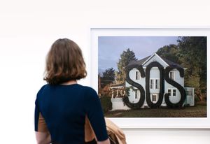 Ian Strange's Island series was on exhibition at the RMIT Project Space.