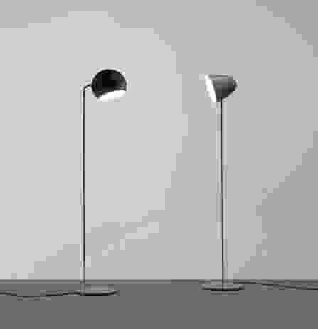 Nyta Globe and S floor lamps.