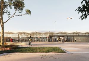 Port Hedland International Airport by Woods Bagot.
