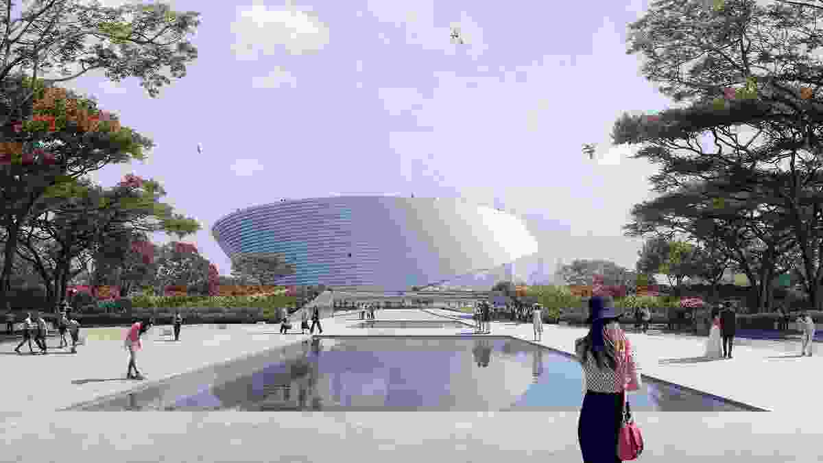Singapore Founders Memorial proposal by Johnson Pilton Walker and RDC Architects.