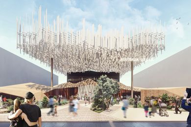 Design of Australia's pavilion at Expo 2020 Dubai by Bureau Proberts.