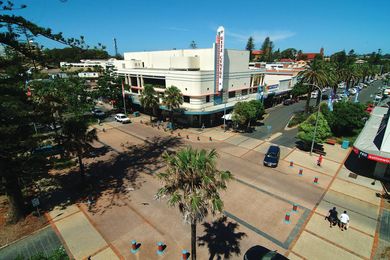 Intersection of Horton and Clarence Streets in Port Macquarie’s CBD.