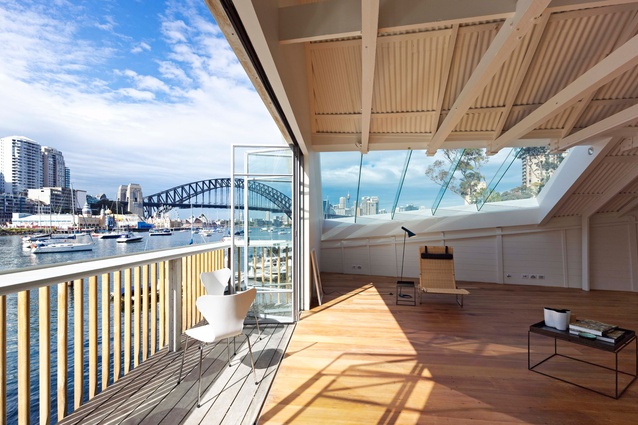Lavender Bay Boatshed by Stephen Collier Architects.