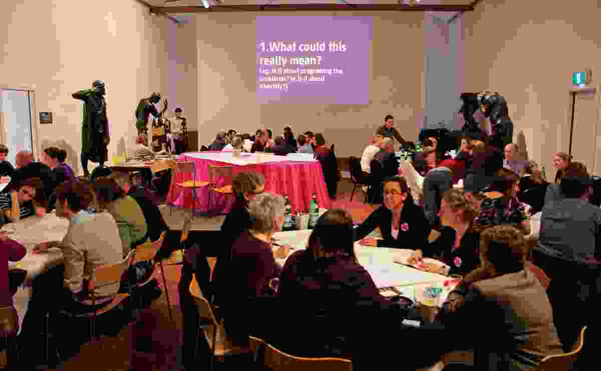 Vibrant City Forum participants discuss the future of Adelaide.