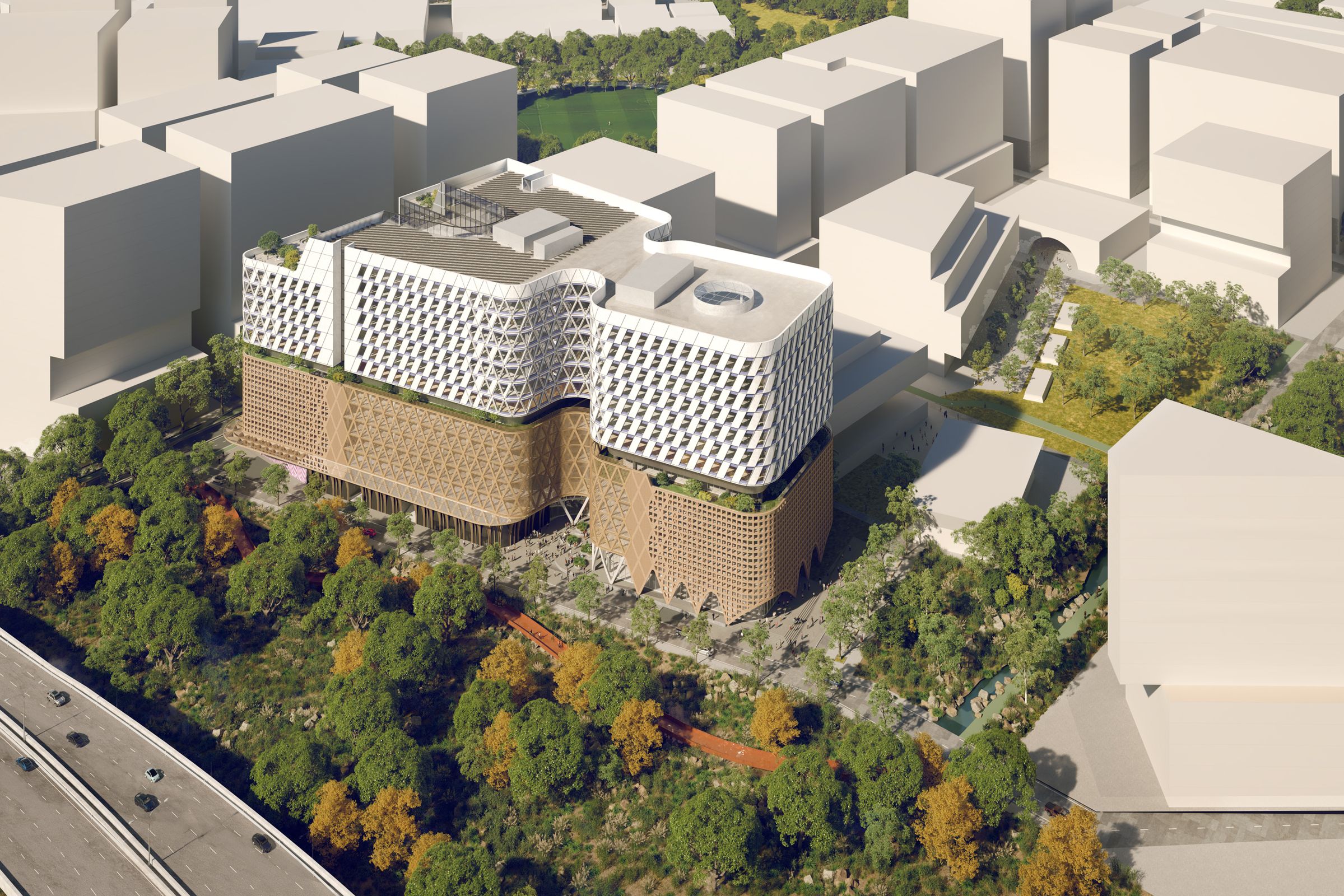 Medical Center Project Australia's largest hospital project announced | ArchitectureAu