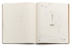 Sketchbooks from jurors Rachel Hurst, made while on tour.