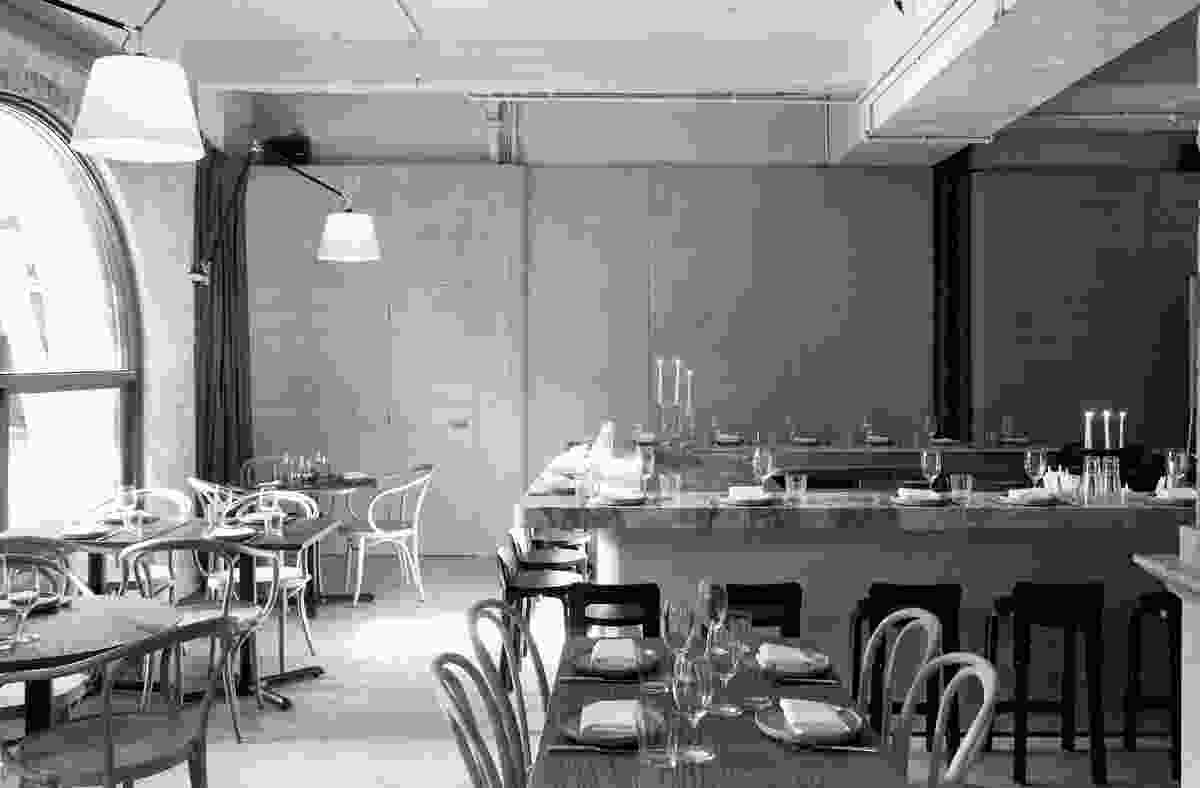 Best Restaurant Design (joint winner): The Apollo by George Livissianis Interior/Architecture.