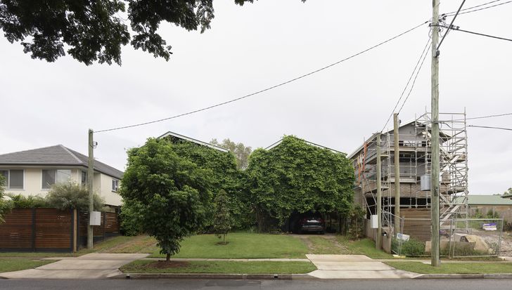 Twin Houses by John Ellway.