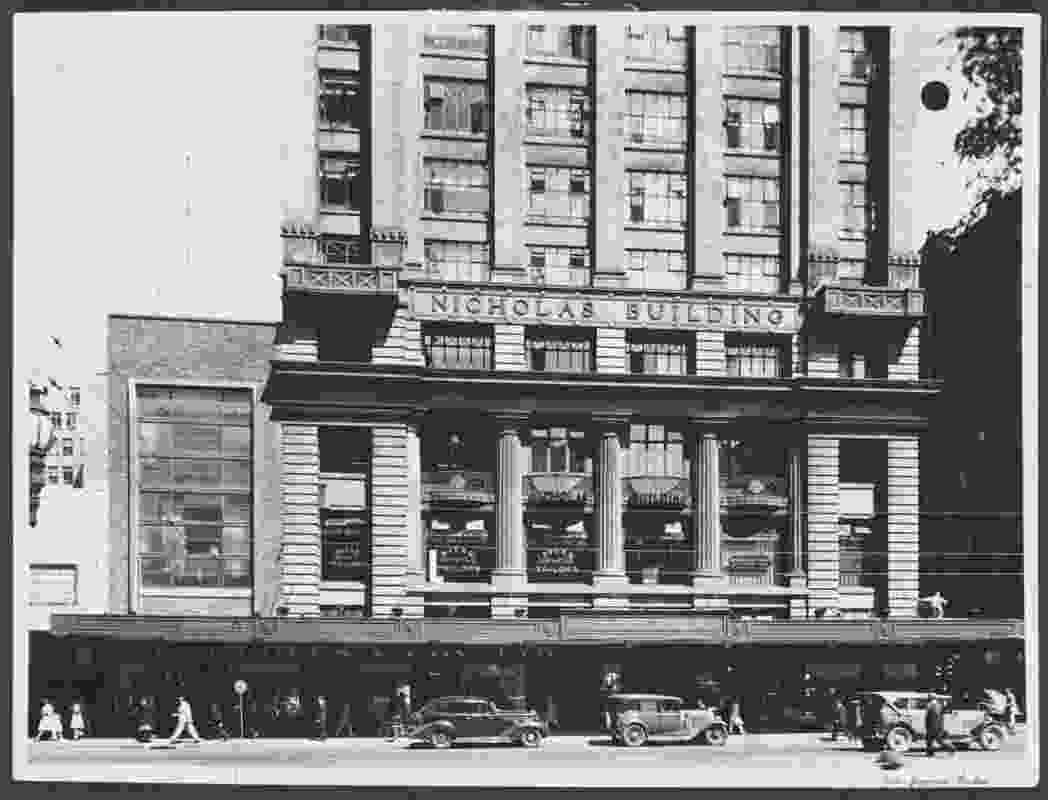 The Nicholas Building was developed by Melbourne’s wealthy Nicholas family in the 1920s and 30s.