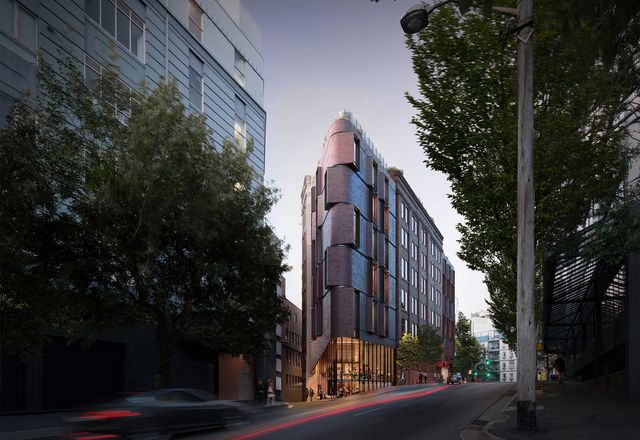 A proposed hotel at 15 Randle Street, Surry Hills, designed by Tonkin Zulaikha Greer.