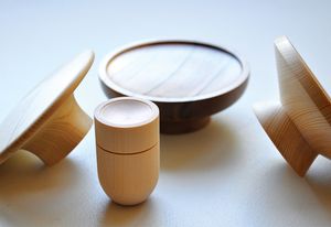 O Series timber door knobs.