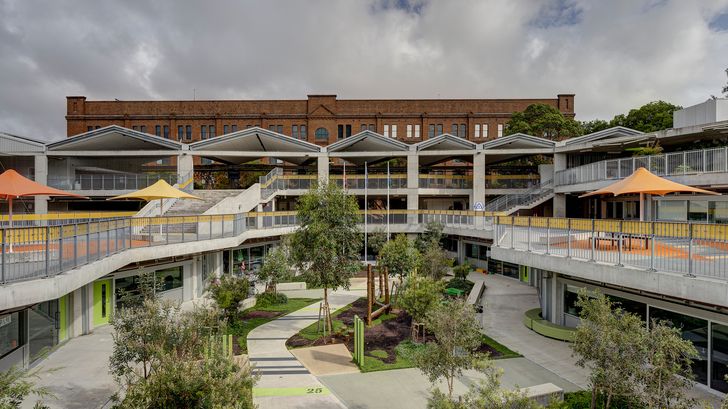 The William E Kemp Award for Educational Architecture: Ultimo Public School by Designinc Sydney, Lacoste and Stevenson and BMC2, architects in association